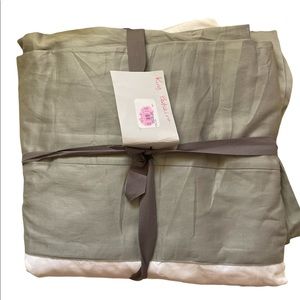 West Elm King Bedskirt